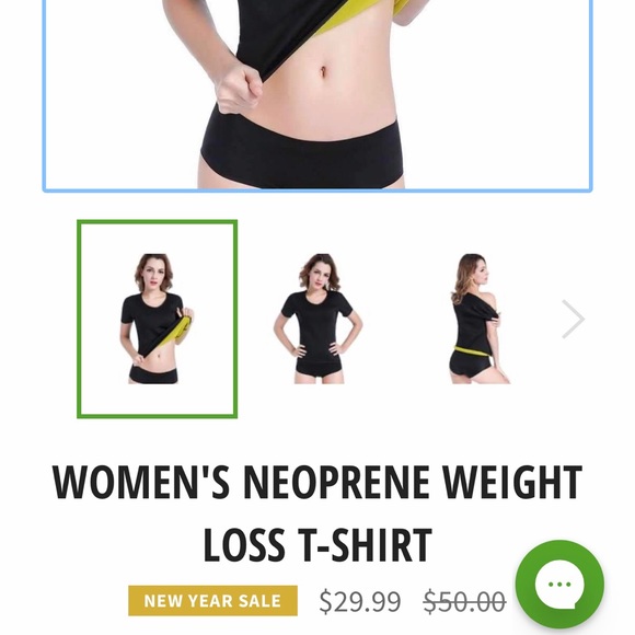 Workout Sauna Weight Loss Shirt Kewlioo - Picture 2 of 7